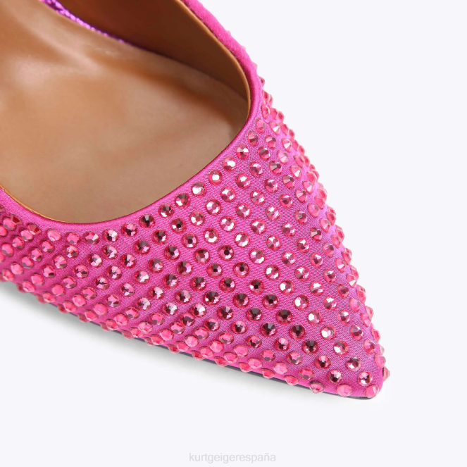 Kurt Geiger mujer cristal duque de londres 2LPR418 | calzados fucsia